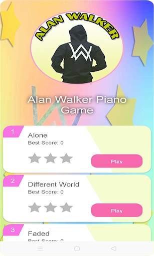 Alan walker Alone pt.II new songs piano geme screenshot 1
