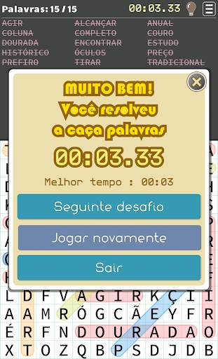 Caça Palavras - em brasileiro screenshot 3