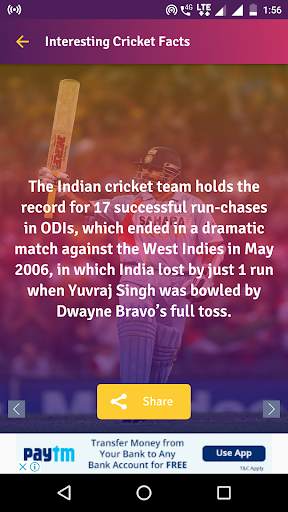 Interesting Cricket Facts screenshot 4