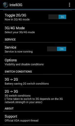 Intelli3G screenshot 1