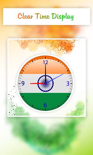India Clock Live Wallpaper screenshot 3