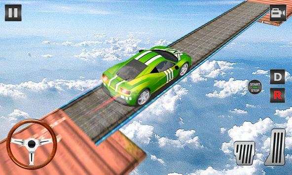 Impossible Air Car Stunt - Car Driving Simulator screenshot 1