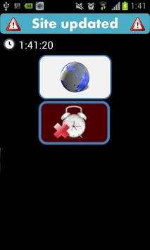 Website Change Alarm скриншот 3