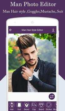 Man Photo Editor : Man Hair Style,Mustache,Suit screenshot 3