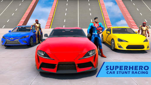 Spider Car GT Racing Mega Ramp Stunt Car Games screenshot 5