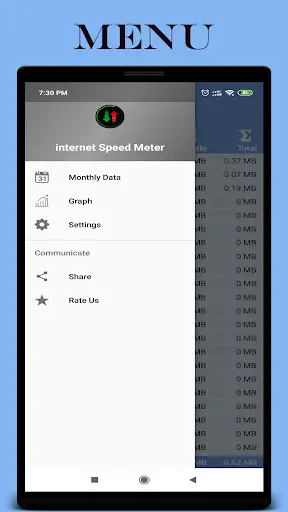 Internet Speed Meter screenshot 3