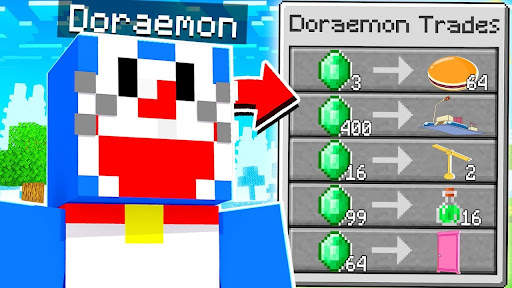 Doraemon Cat Mod For Minecraft screenshot 2