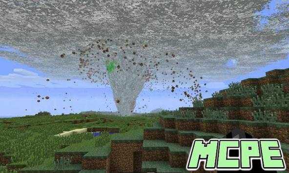 Tornado Mod for Minecraft PE screenshot 1
