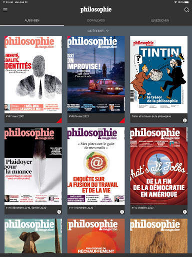 Philosophie magazine screenshot 2
