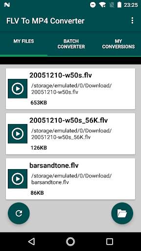 FLV To MP4 Converter screenshot 1