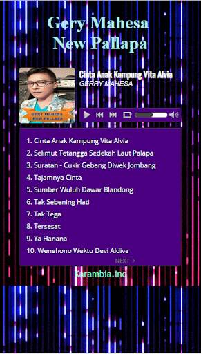 Gery Mahesa New Pallapa screenshot 2