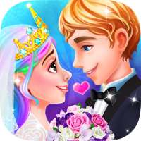 Unicorn Wedding Party - Trendy Wedding logo
