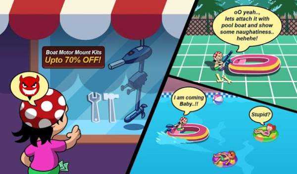 Naughty Kevin - casual games screenshot 11