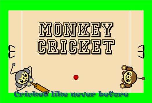Monkey Cricket screenshot 1
