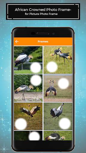 African Crowned Photo Frames for Pictures - Editor 1 تصوير الشاشة