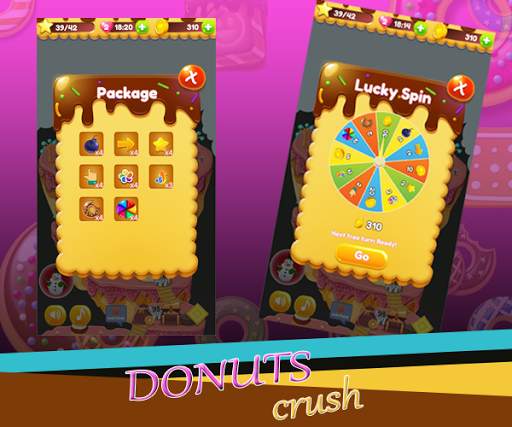 Donuts Crush - Match 3 Game screenshot 2