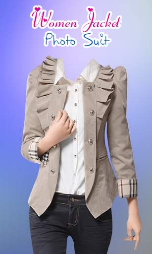 Women Jacket Photo Suit скриншот 2