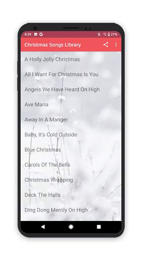 Christmas Songs Library screenshot 1