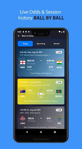 Cricket Live Line screenshot 1