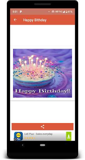 Happy Birthday Wishes And SMS screenshot 3