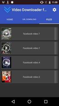 Video Downloader for Facebook screenshot 4
