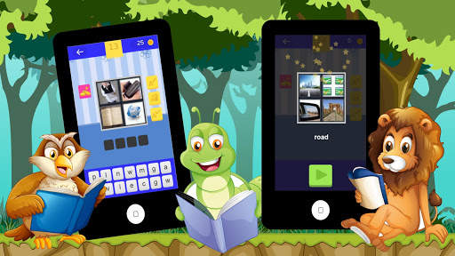 4 Pics 1 Word Kids Games screenshot 1