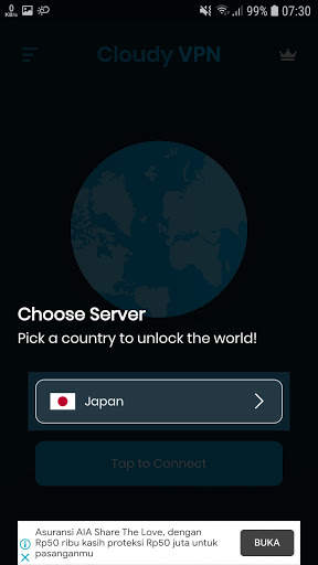 Cloudy VPN - High Speed VPN Servers screenshot 2