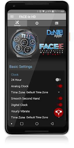 FACE-ie HD Watch Face Widget & Live Wallpaper screenshot 5