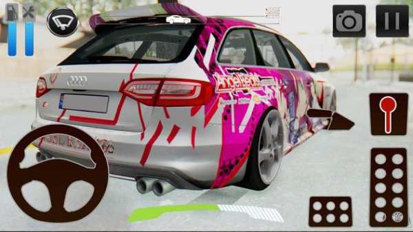 Car Driving Simulator Audi screenshot 3