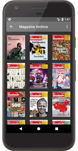 New Internationalist magazine screenshot 2