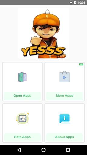 Sticker BoBoiBoy Galaxy WAStickerApps screenshot 1