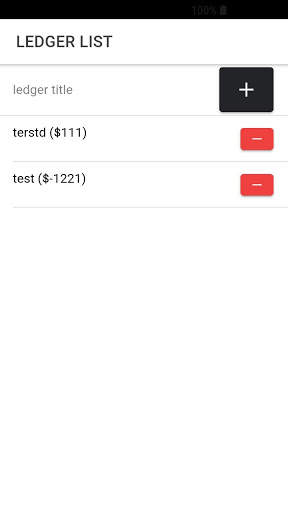 Simple Ledger 2 تصوير الشاشة