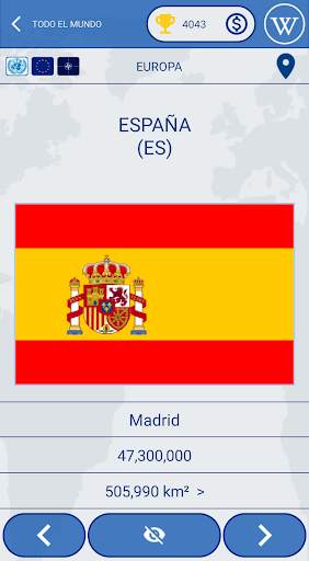 Juego de banderas del mundo screenshot 1