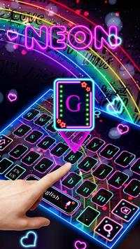 Neon Lights Keyboard screenshot 2
