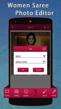 Women Saree Photo Editor screenshot 3