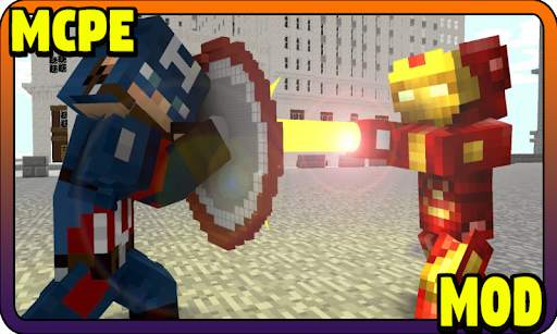 Captain Addon America MCPE - Minecraft Mod screenshot 1