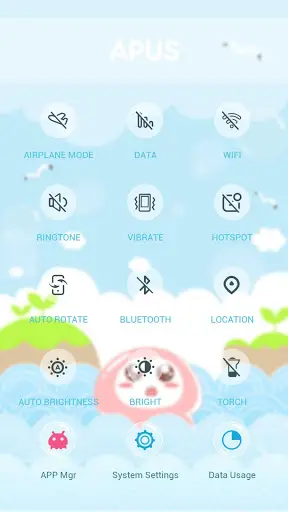 Jellyfish-APUS Launcher theme screenshot 3