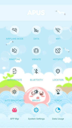 Jellyfish-APUS Launcher theme screenshot 3