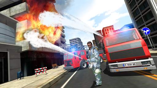 Firefighter - Fire Truck Simulator screenshot 2