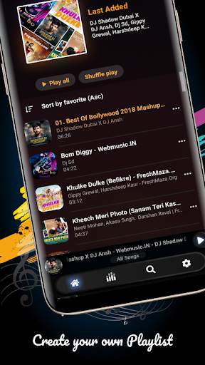 Music Player - Stylish Equalizer Fast Music Player screenshot 8
