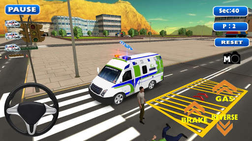 3D Ambulance Rescue Simulator screenshot 3