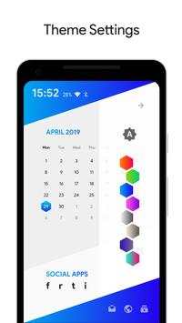 Oblique [KLWP] screenshot 2