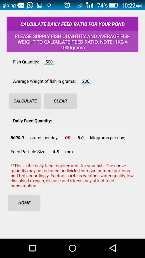 Catfish Farm Manager Pro screenshot 2