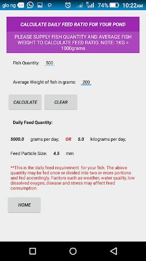 Catfish Farm Manager Pro screenshot 2