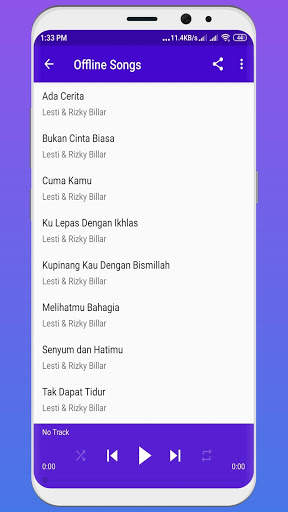 Lesti & Rizky Billar MP3 Offline screenshot 4