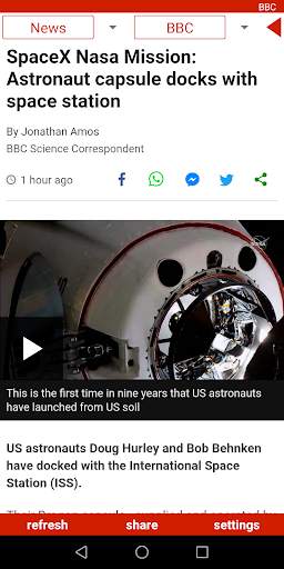 Jet News screenshot 2