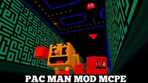 Pac Man Mod for Minecraft pe screenshot 3