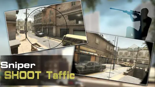 Sniper Shoot Traffic screenshot 4