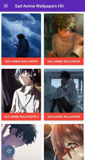 HD Sad Anime Wallpaper screenshot 1