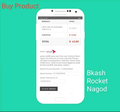 GNT Shop - Buy Free 💎 Fire Di screenshot 3